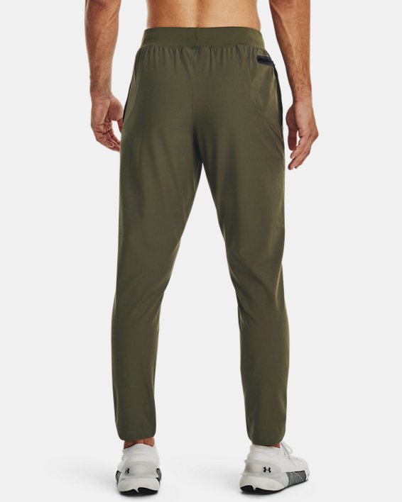 Men's UA Unstoppable Tapered Pants, Green, pdpMainDesktop image number 1